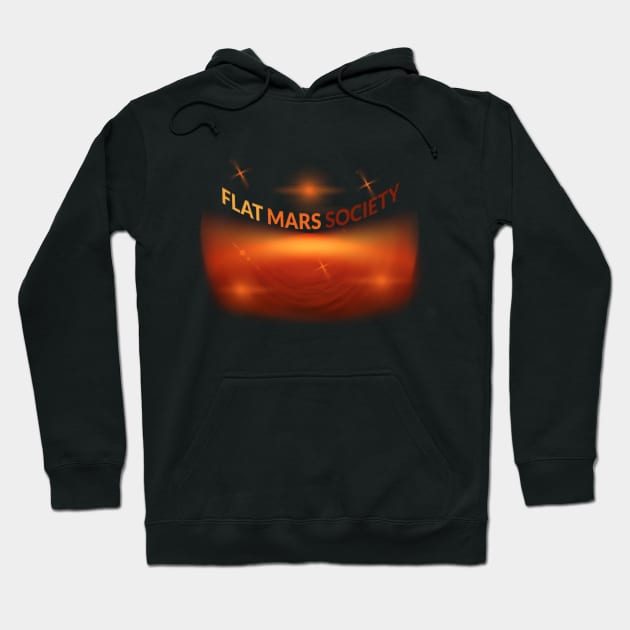 Flat Mars Society Hoodie by unique_design76